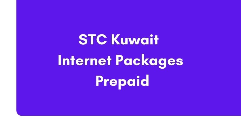 STC Kuwait Internet Packages Prepaid