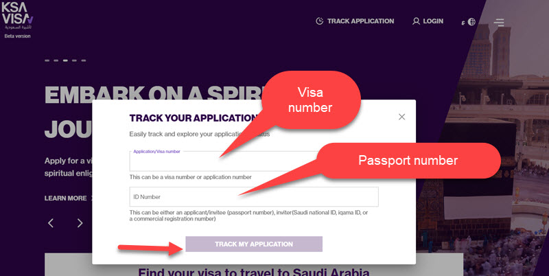 Alternative Method to Check Saudi Visa Status