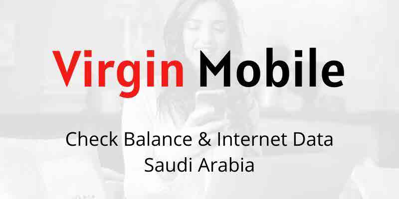 Check Virgin Mobile Balance and Internet Data