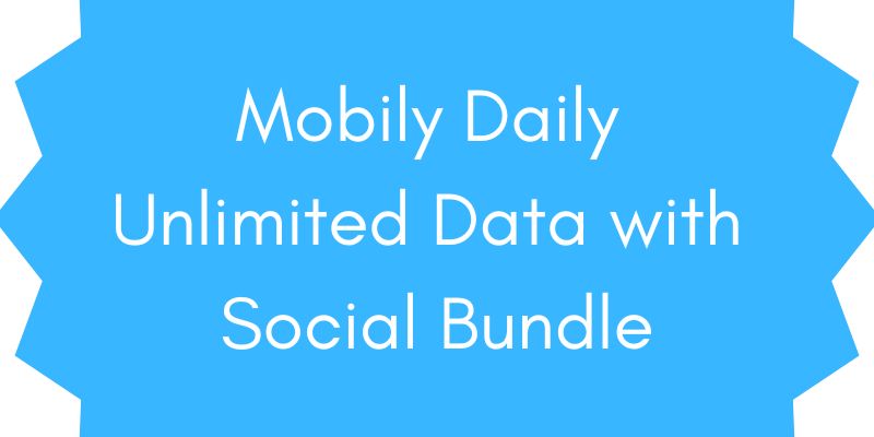 Mobily Daily Unlimited Data with Social Bundle